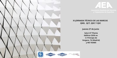 Cartel Informativo XI Jornada de las Marcas QND,QCT,QDC y QSC.